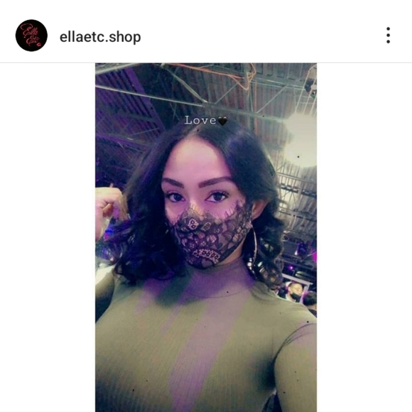 Lace Face Mask - Picture 8 of 9